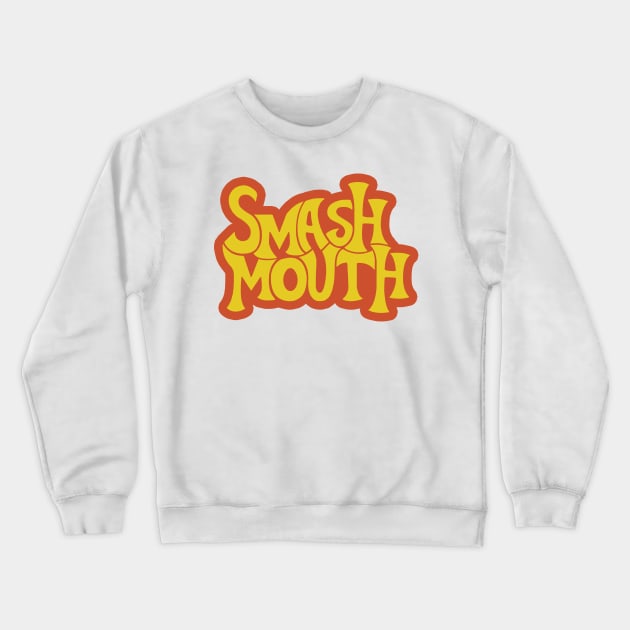 The-Smash-Mouth Crewneck Sweatshirt by rozapro666